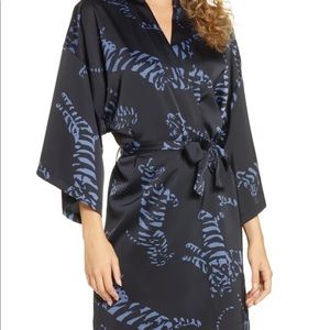 Tiger print robe
